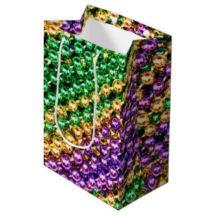 Sacola Para Presentes Média Miçanga do carnaval