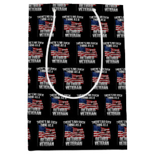 Sacola Para Presentes Média Militar - Nada como Veterano aposentado