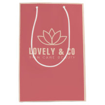 Minimalist Dusty Rose & Ivory Salon Beauty