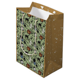 Sacola Para Presentes Média Monstros Universais - Verde