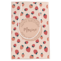 Morangos, Florais e Tema do Padrão Abstrato