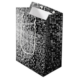 Sacola Para Presentes Média Mosaico Art Déco Antigo