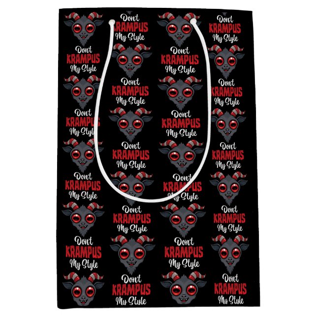 Sacola Para Presentes Média Não Krampuse Meu Estilo (Frente)