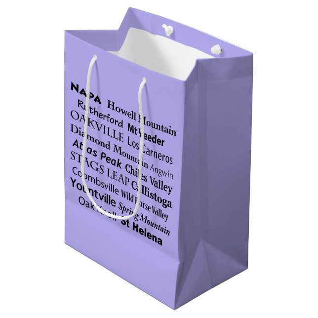 Sacola Para Presentes Média Napa Sonoma Wine Gift Bag (Frente inclinada)