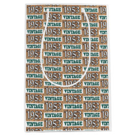 Sacola Para Presentes Média Nascer em 1953, meio saco de presentes