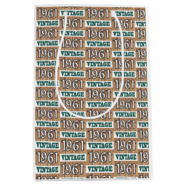 Sacola Para Presentes Média Nascer em 1961 médio saco de presentes