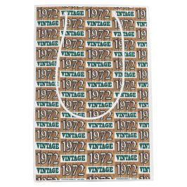 Sacola Para Presentes Média Nascer em 1972, meio saco de presentes