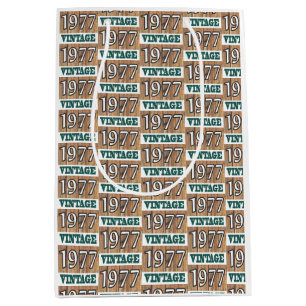 Sacola Para Presentes Média Nascer em 1977, meio saco de presentes