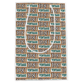 Sacola Para Presentes Média Nascer em 1981 médio saco de presentes