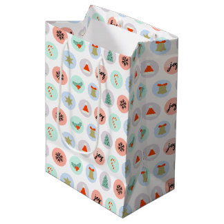 Sacola Para Presentes Média Natal