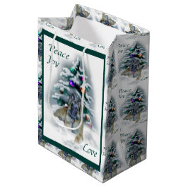 Sacola Para Presentes Média Natal Tervuren Belga