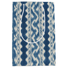 Navy e Ikat Creme, Bandas Escalonadas