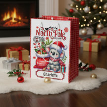 Nome de Natal de Coala Personalizado