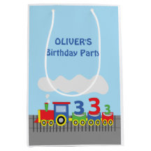 Nome Personalizado do Comboio aniversário de 3 ano