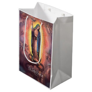 Sacola Para Presentes Média Nossa Senhora de Guadalupe Rev 12