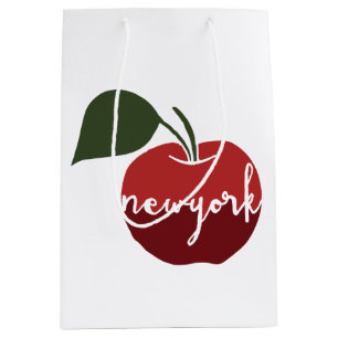 Sacola Para Presentes Média Nova Iorque Apple grande