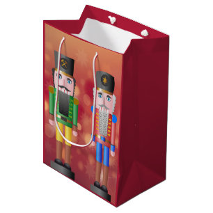 Sacola Para Presentes Média Nozes