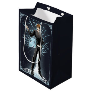 Sacola Para Presentes Média O anime Ron Weasley Jack Russell Terrier Patronus