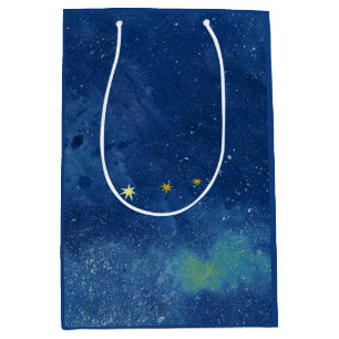 Sacola Para Presentes Média O céu estrelado