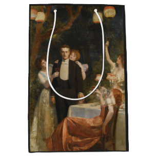 Sacola Para Presentes Média O Jardim de Armida (por John Collier)