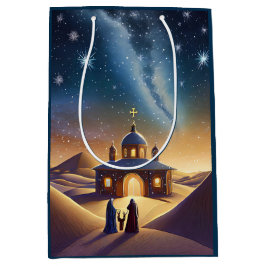 Sacola Para Presentes Média O Santo Natal