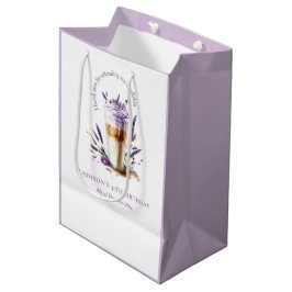 Sacola Para Presentes Média Obrigado Personalizado, Café Aniversário
