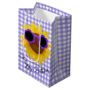 Sacola Para Presentes Média Óculos De Sol No Saco De Presente Médio De Giras