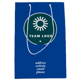 Sacola Para Presentes Média Oferta de Promocional para empresa de logotipo per