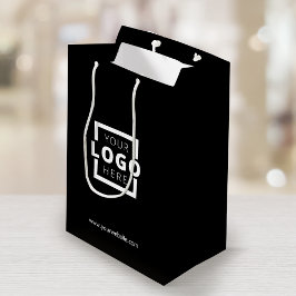 Sacola Para Presentes Média Oferta de Promocional para empresa de logotipo per