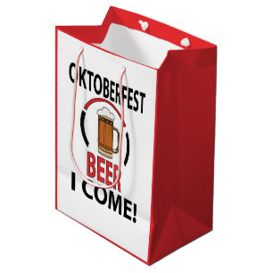 Sacola Para Presentes Média Oktoberfest Beer Festival Funny Oktoberfest