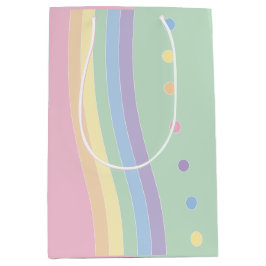 Sacola Para Presentes Média Ondas de Delícia (Fluxo)