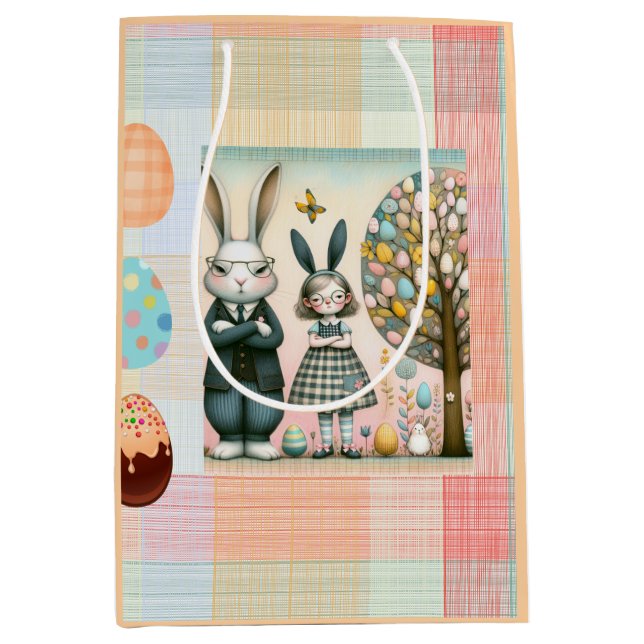 Sacola Para Presentes Média Onde está o Glacé? Bolsa para Presentes (Frente)