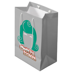 Sacola Para Presentes Média Oompa Loompa Hair Graphic