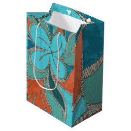 Sacola Para Presentes Média Organizador de Mesa Terracool Bloom