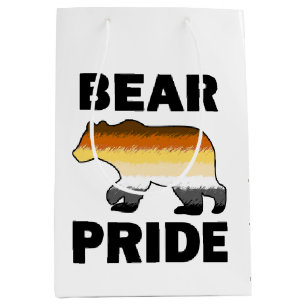 Sacola Para Presentes Média Orgulho de Urso