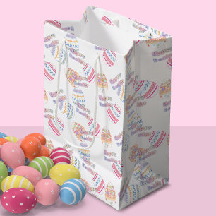 Sacola Para Presentes Média Ovos de Páscoa