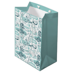Sacola Para Presentes Média Padrão Azul de Bestas Fantásticas