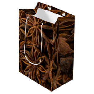Sacola Para Presentes Média Padrão de Anise Stars