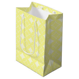 Sacola Para Presentes Média Padrão de depósito amarelo-limão