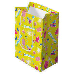 Sacola Para Presentes Média Padrão de Ícone Neon FRIENDS™