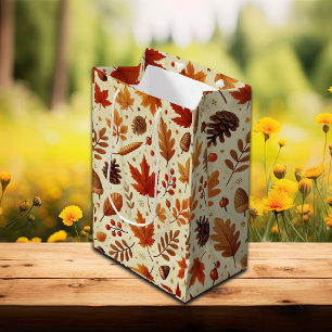 Sacola Para Presentes Média Padrão de queda elegante