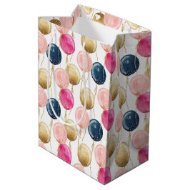 Sacola Para Presentes Média Padrão de Rapariga de Aniversário