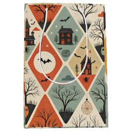 Sacola Para Presentes Média Padrão fantasma escuro