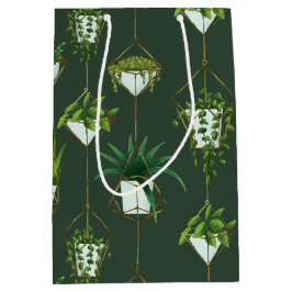 Sacola Para Presentes Média Padrão Geométrico do Agitador Doméstico