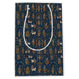 Sacola Para Presentes Média Padrão Krishna