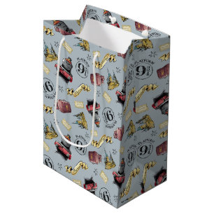 Sacola Para Presentes Média Padrão viagem para HOGWARTS™
