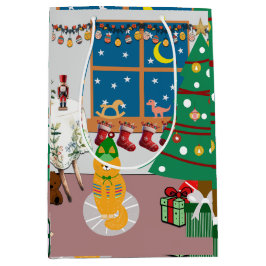 Sacola Para Presentes Média Página inicial da ilustração de feriados