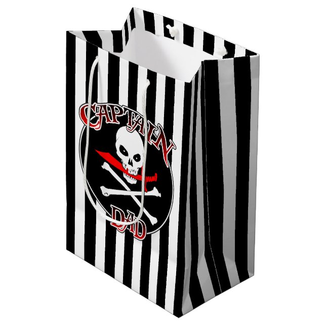 Sacola Para Presentes Média Pai Gift Bag (Frente inclinada)