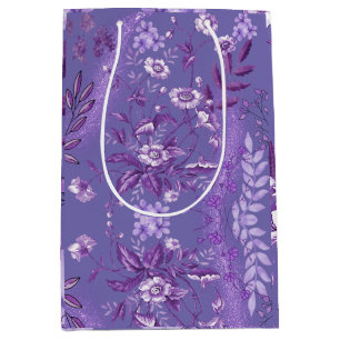 Sacola Para Presentes Média Paixão Puro Floral