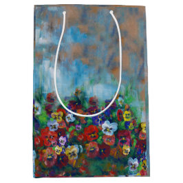 Sacola Para Presentes Média Pansy Gift Bag